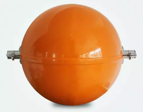 ШМ-ИМАГ-600-22,6-О - сигнальный шар-маркер для ЛЭП, 22,6 мм, 600 мм, оранжевый